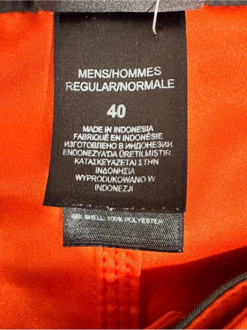 Mens Plus Size The North Face Orange Board Shorts Surf Swim Trunks Size 40